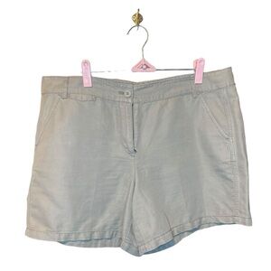 Loft size 12 gray shorts EUC